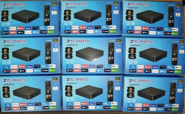 TV BOX Z8 ANDROID TV CELESTE