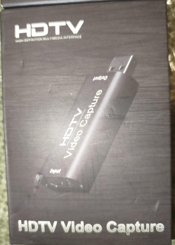 CAPTURADOR DE VIDEO HDMI A USB CAJA NEGRA