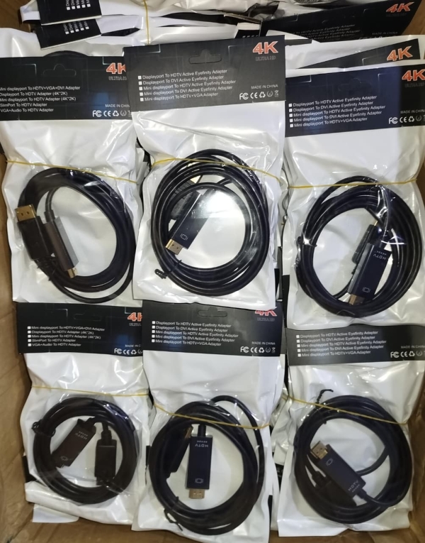 CABLE DP-HDMI 1.8MT BOLSA FE-033