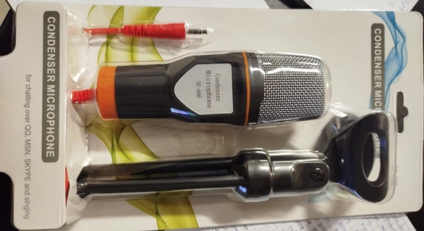 MICROFONO  CONDENSADOR AUXILIAR