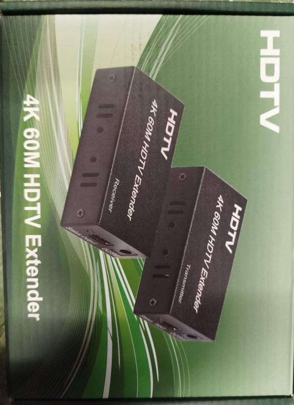 C- EXTENDER HDMI 60MT 4K CAJA VERDE FE-233