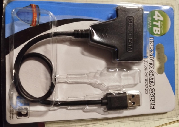 ADAPTADOR USB SATA 3.0 CON UN SOLO CABLE FE-170