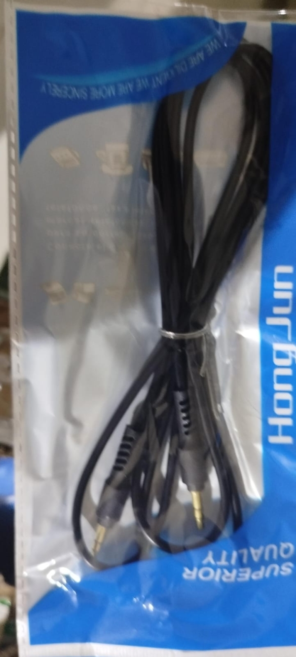 CABLE RCA 1X1 PUNTA  1.5MT BOLSA