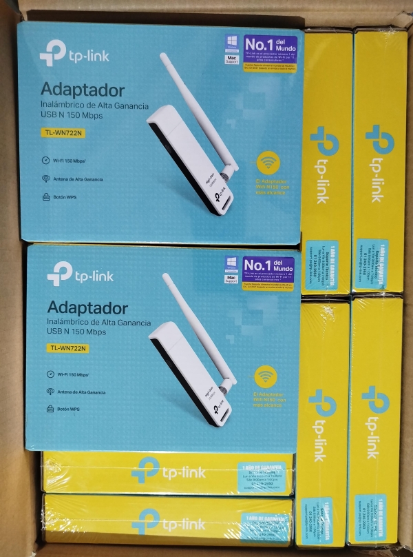 USB WIFI  150MBPS 1 ANTENA BLANCO WN722N TP LINK