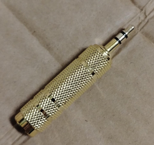 ADAPTADOR  DE PLUG GRANDE A ( CHICO ) FD-23