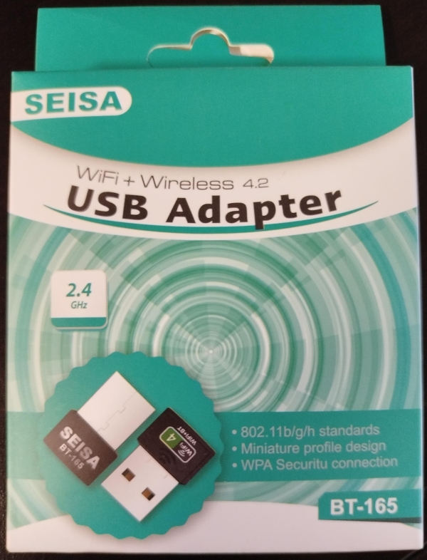 USB WIFI SEISA BT-165 CAJA VERDE