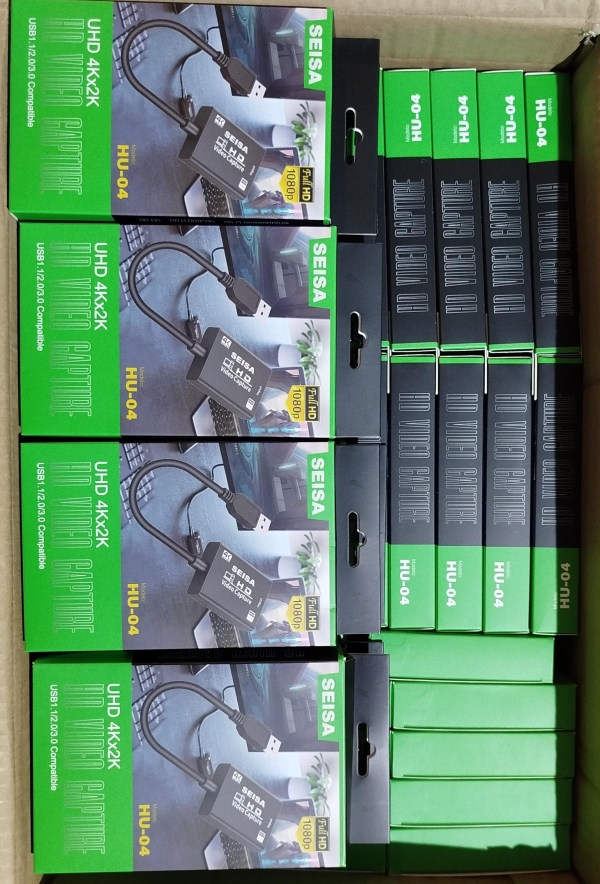 CAPTURADOR DE VIDEO HDMI  4K SEISA VERDE