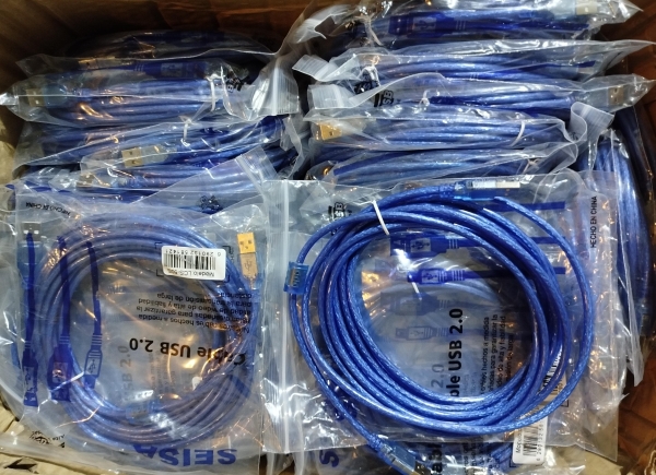 CABLE AZUL USB USB 5MT SEISA BOLSA