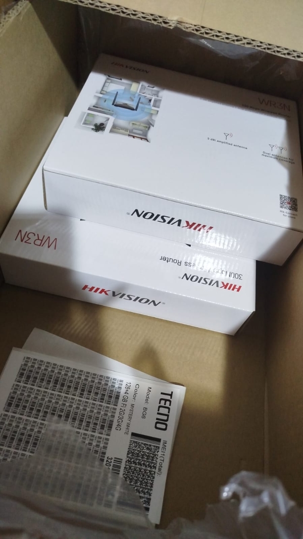 ROUTER WR3N HIKVISION BLANCO