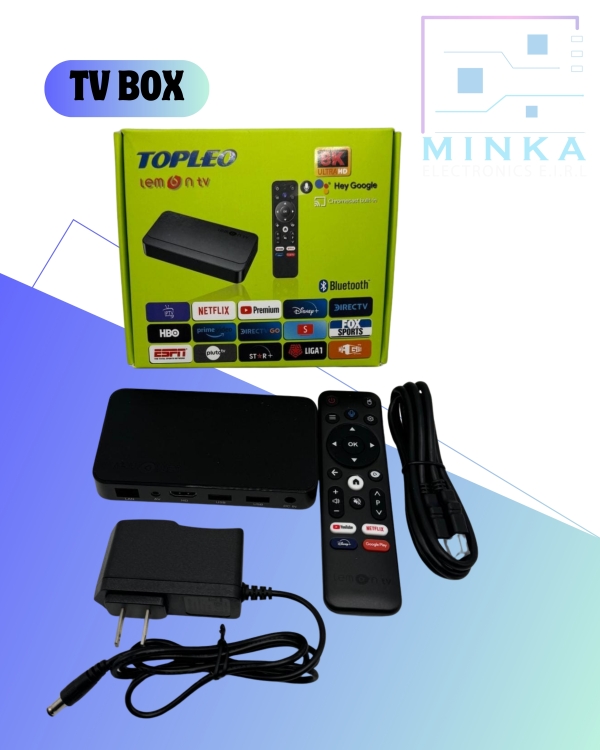 TV BOX TOPLEO TV 4K (VERDE)