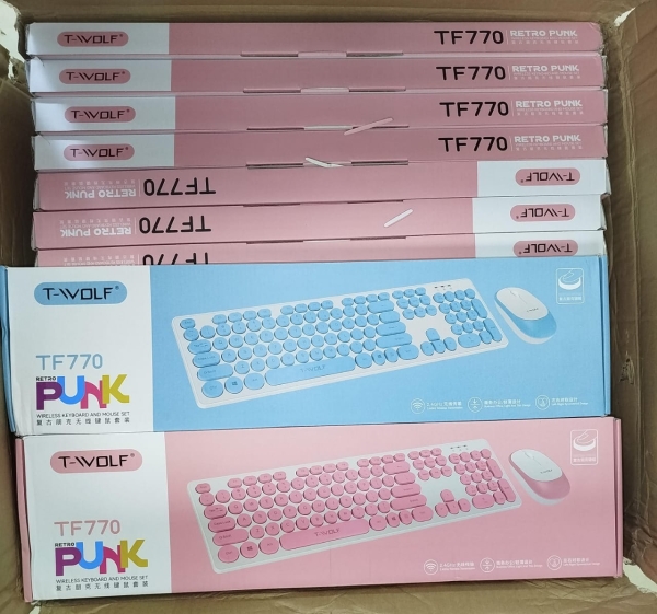 SET DE TECLADO C/ MOUSE TF770