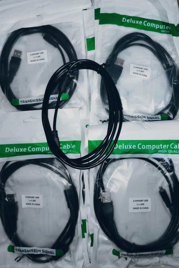 CABLE PARA CAMARA 8 PINES BOLSA VERDE FE-334