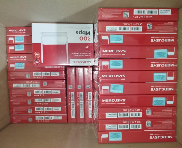 ROUTER 300MBPS MERCUSYS ROJO 2 ANTENAS