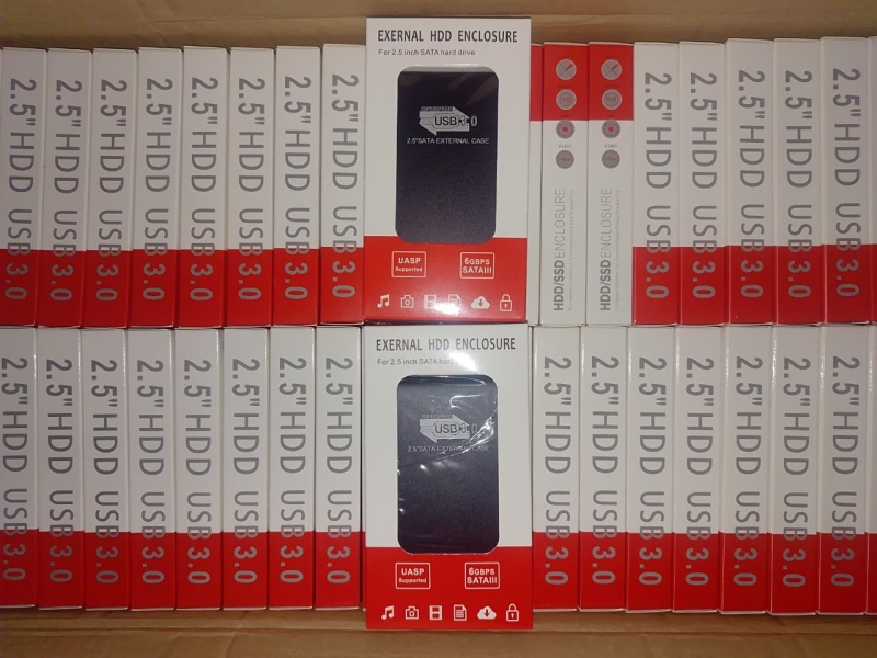 CASE PARA DISCO DURO 3.0 A PRESION CAJA  ROJA