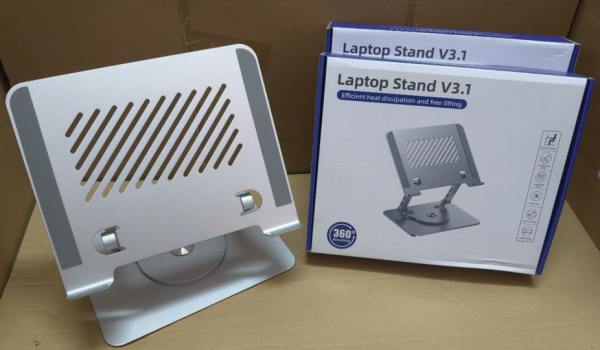 SOPORTE PARA LAPTOP GIRATORIO V3.1 CAJA AZUL J25