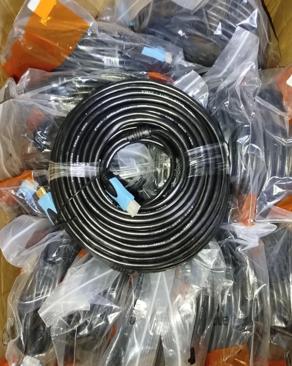 CABLE HDMI DE 30MT DE PVC PUNTA AZUL FE-190