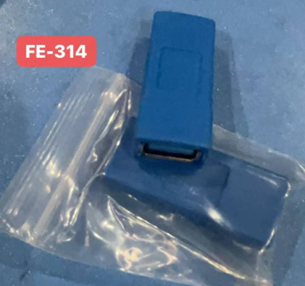 EMPALME USB USB AZUL HEMBRA FE-314