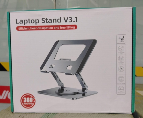 SOPORTE PARA LAPTOP GIRATORIO V3.1 CAJA VERDE J29