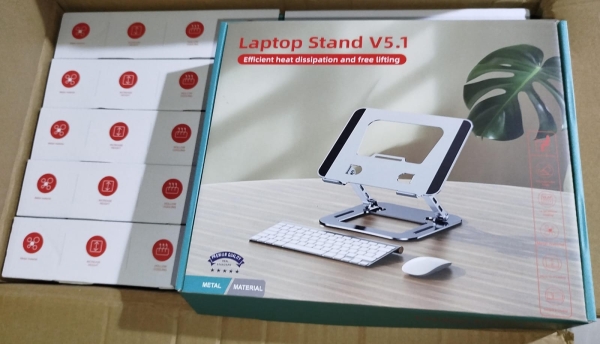 SOPORTE P/ LAPTOP DE METAL V5.1 S/GIRATORIO