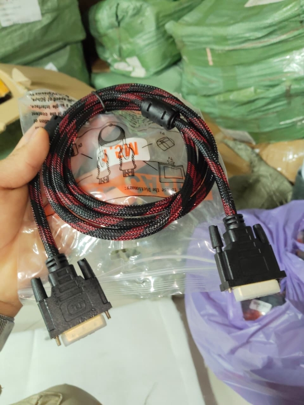CABLE DE DVI DVI 1.5MT MALLA BOLSA