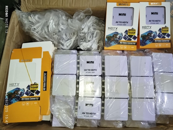 CONVERTIDOR RCA-HDMI CAJA NARANJA FE-013