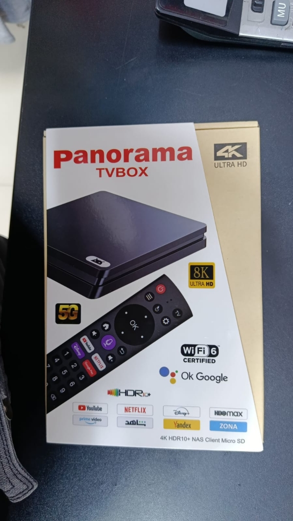 TV BOX PANORAMA 4K 5G