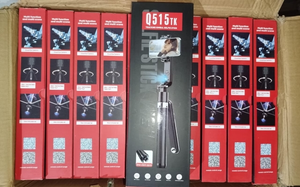 TRIPODE SOPORTE DE CELULAR 1.8MT Q-515TK C/ ROJA