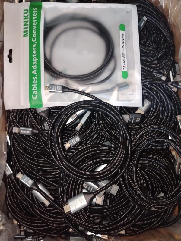 CABLE MICRO HDMI A HDMI 1.5MT BOLSA VERDE MINKU FE-358