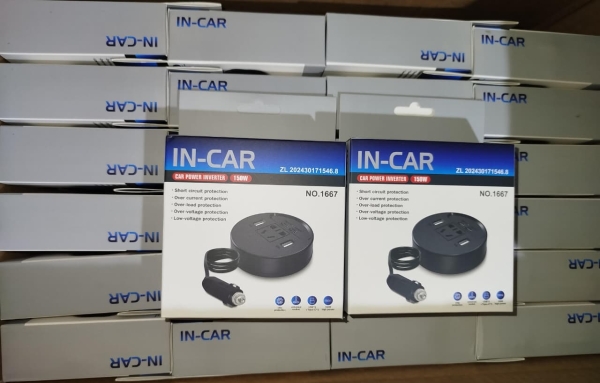 INCAR ADAPTADOR  CAJA  BLANCA CON AZUL