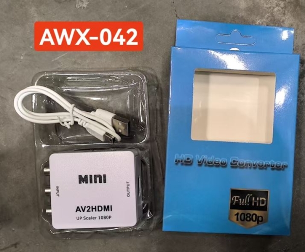 CONVERTIDOR RCA - HDMI CAJA AZUL AWX-042