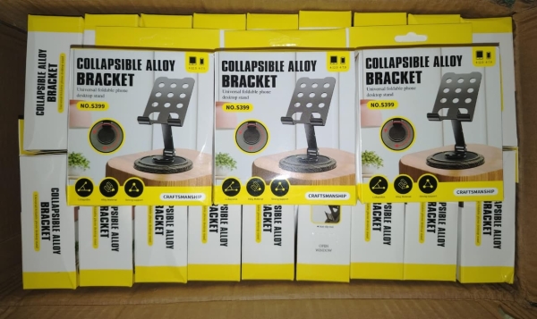 SOPORTE PARA CELULAR METALICO S399 CAJA AMARILLA