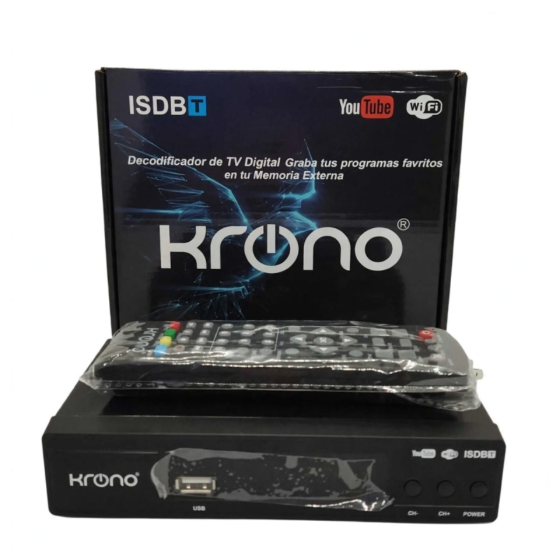 SINTONIZADOR DIGITAL PARA TV CAJA NEGRA KRONO