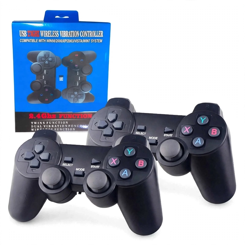 MANDO INALAMBRICO DOBLE 2.4GHZ PC PACK X2 SEISA