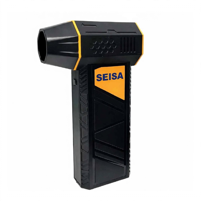 SOPLADOR TURBO INALÁMBRICO SEISA VIOLENT TURBOFAN 120W GJ-H1004 - MINI SOPLADOR POTENTE NARANJA - MOTOR BRUSHLESS - PARA AUTO PARRILLA LIMPIEZA INFLAR