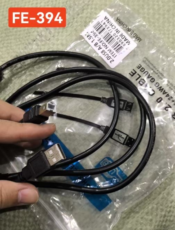 CABLE PARA IMPRESORA DE 1.50MT FE-394