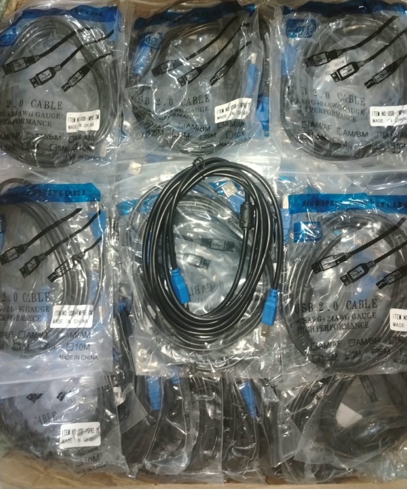 CABLE PARA IMPRESORA DE 3MT PVC