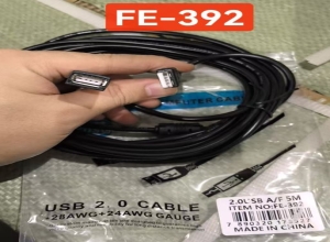CABLE EXTENSION DE 5MT USB HEMBRA-MACHO BOLSA FE-392