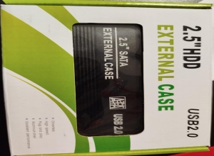 CASE PARA DISCO DURO 2.0 A TORNILLO CAJA VERDE