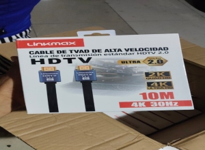 C- CABLE HDMI 10MT EN 4K CAJA ROJA