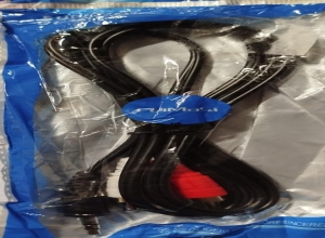 CABLE RCA 1X2 1.80MT ECONOMICO  BOLSA