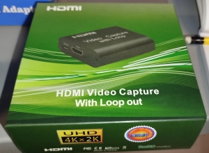 CAPTURADOR DE VIDEO HDMI SIN AUDIO CAJA VERDE