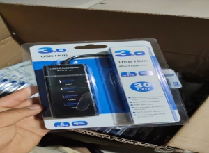 HUB USB DE 4P 3.0 BLISTER AZUL FE-166