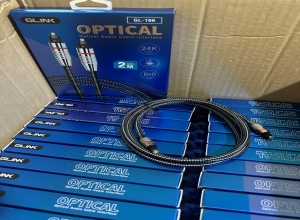 CABLE OPTICO DE 2MT METAL CAJA AZUL
