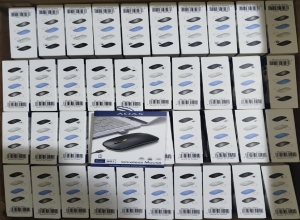 MOUSE INHALAMBRICO RECARGABLE  CAJA BLANCA AOAS