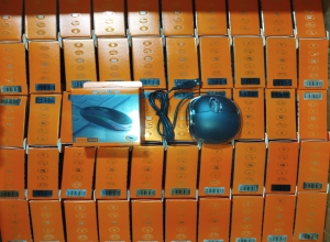 MOUSE CABLE USB WEIBO M36 CAJA NARANJA