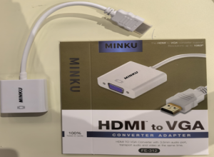 ADAPTADOR HDMI VGA CAJA MINKU FE-312 BOLSA