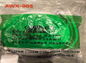 CABLE DE RED DE 20MT CAT.6  BLANCO AWX-005