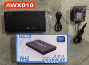 CASE 2.0 PC COMBO CAJA AZUL AWX-010