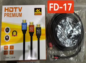 CABLE HDMI PREMIUM DE 15MT 4K CAJA NARANJA FD-17