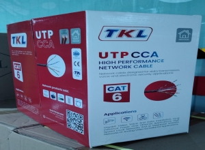 CABLE UTP 305MT CAJA ROJA CAT 6